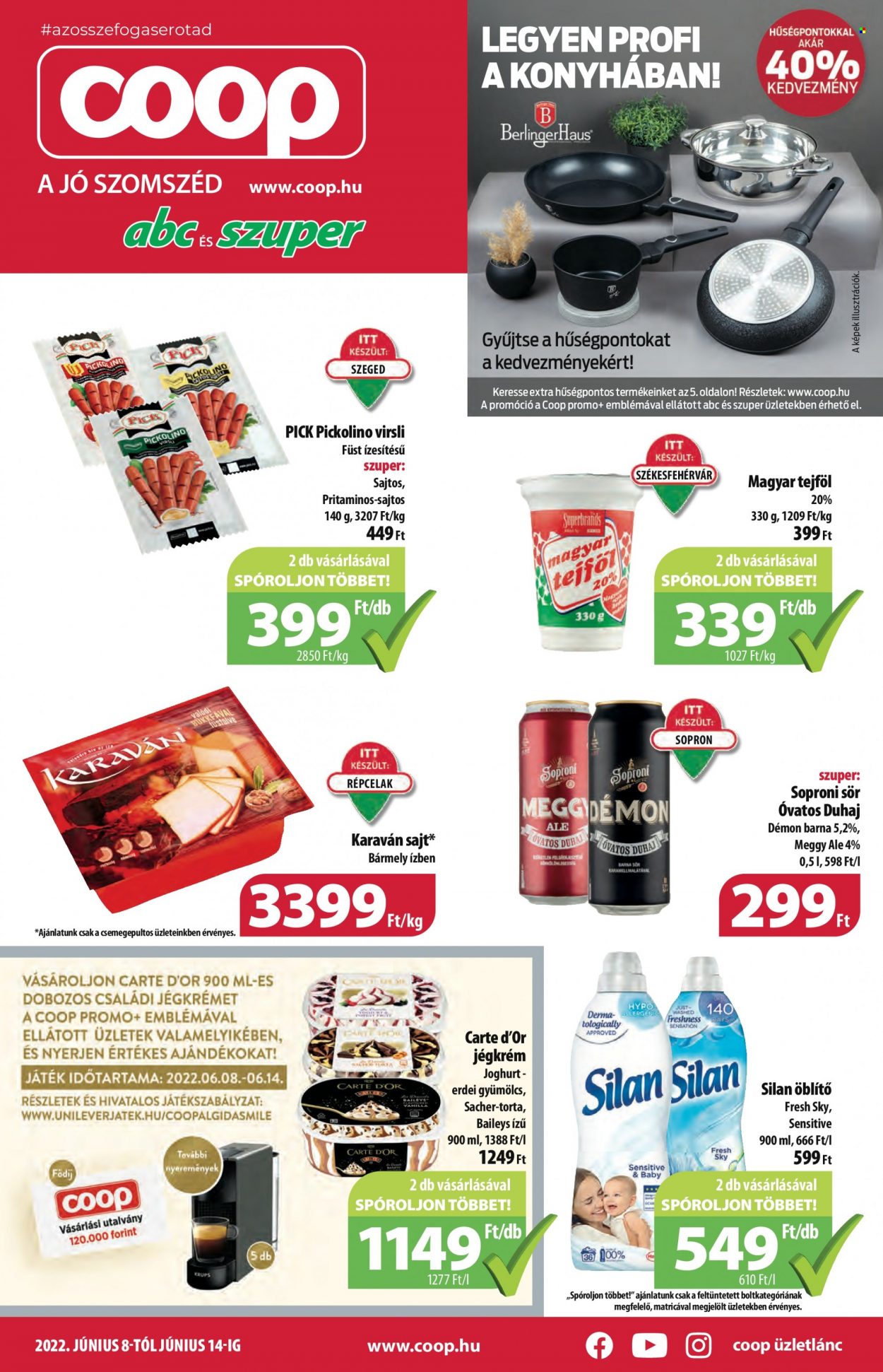 Coop akciós újságok - 2022.06.08 - 2022.06.14. Oldal 1
