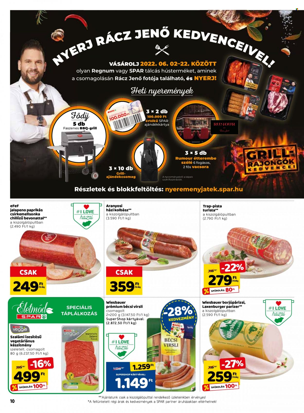 SPAR akciós újságok - 2022.06.09 - 2022.06.15. Oldal 14