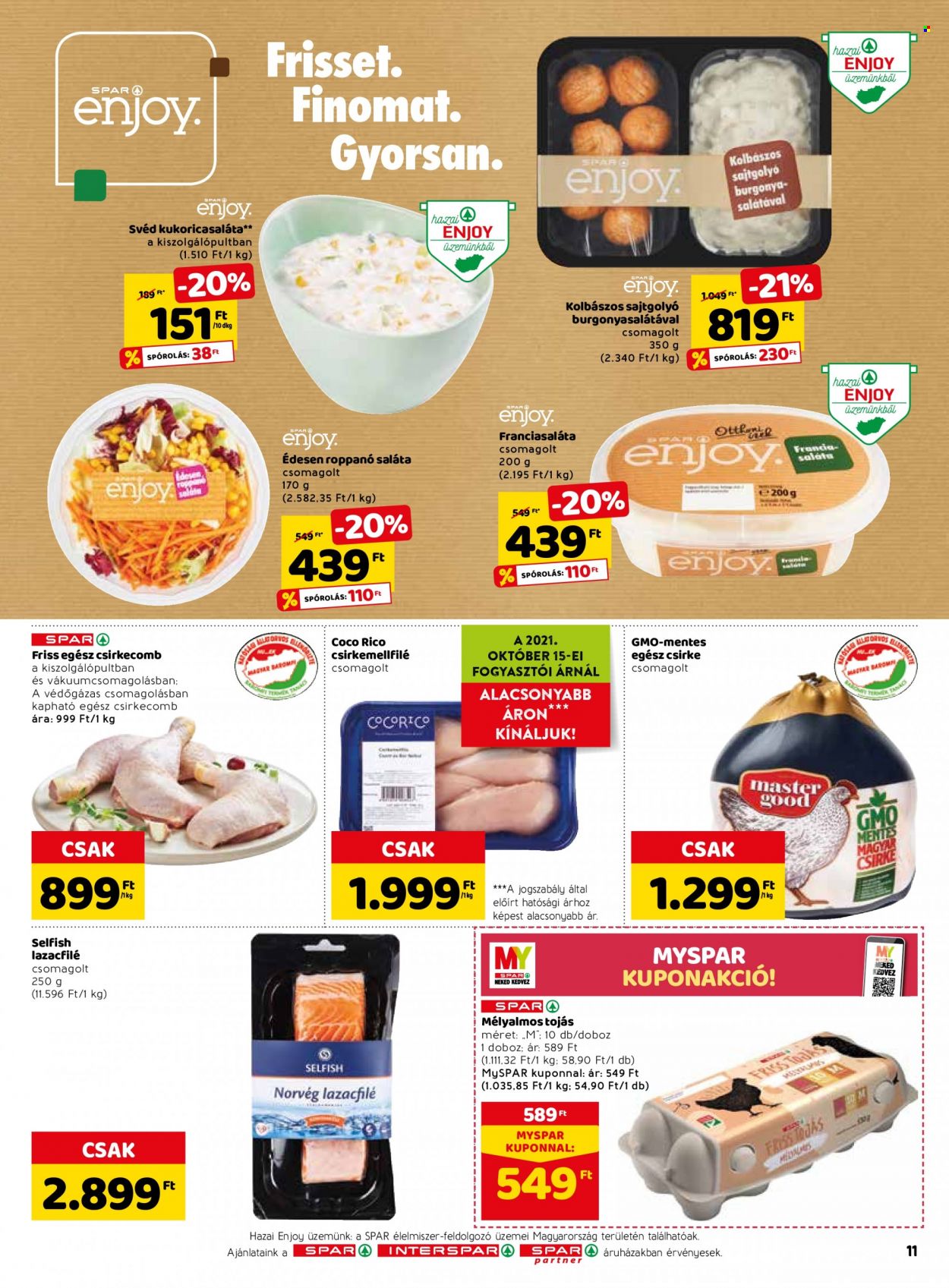 SPAR akciós újságok - 2022.06.09 - 2022.06.15. Oldal 15