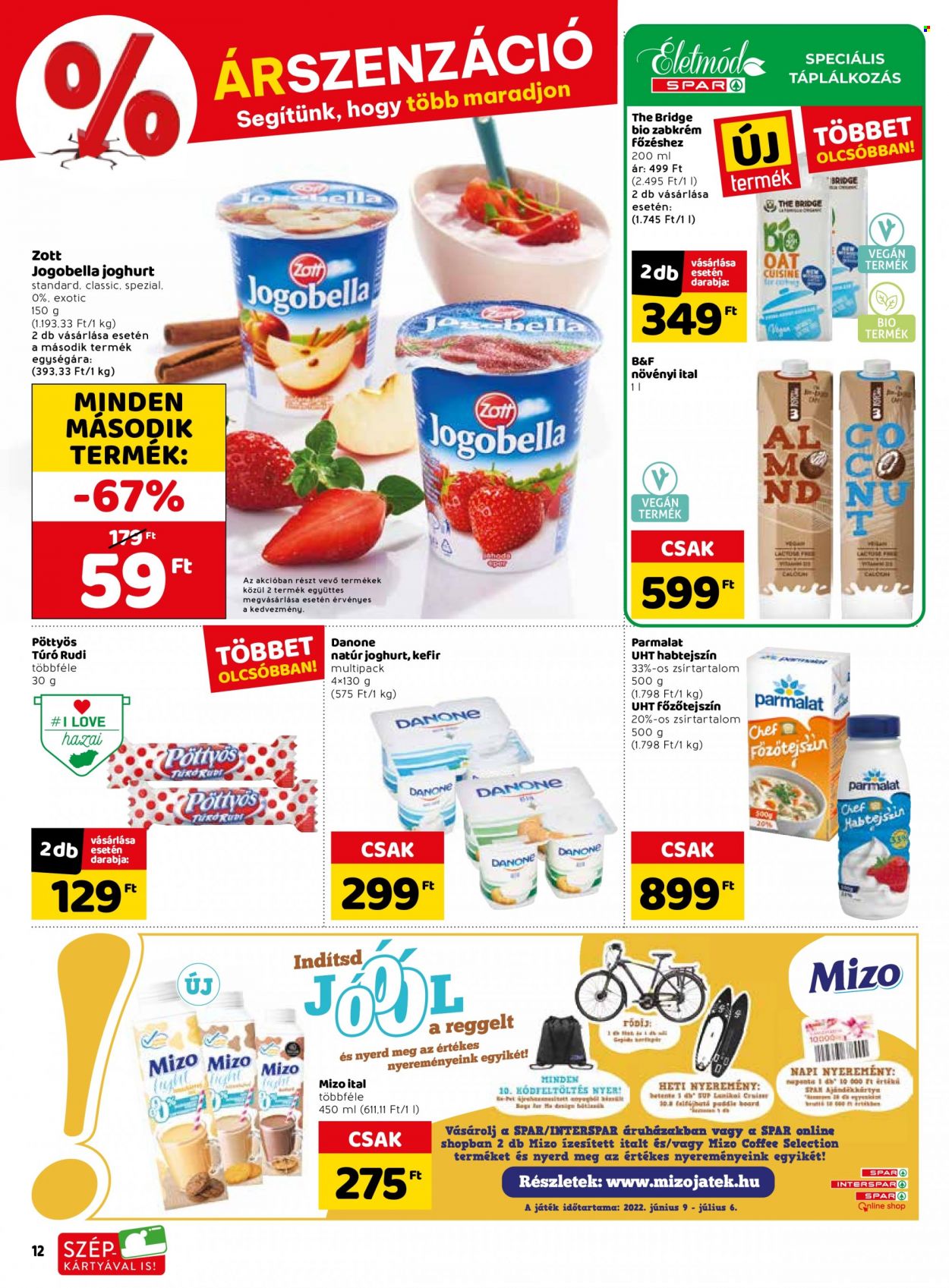 SPAR akciós újságok - 2022.06.09 - 2022.06.15. Oldal 16