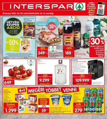 Újság INTERSPAR - 2022.06.09 - 2022.06.15.