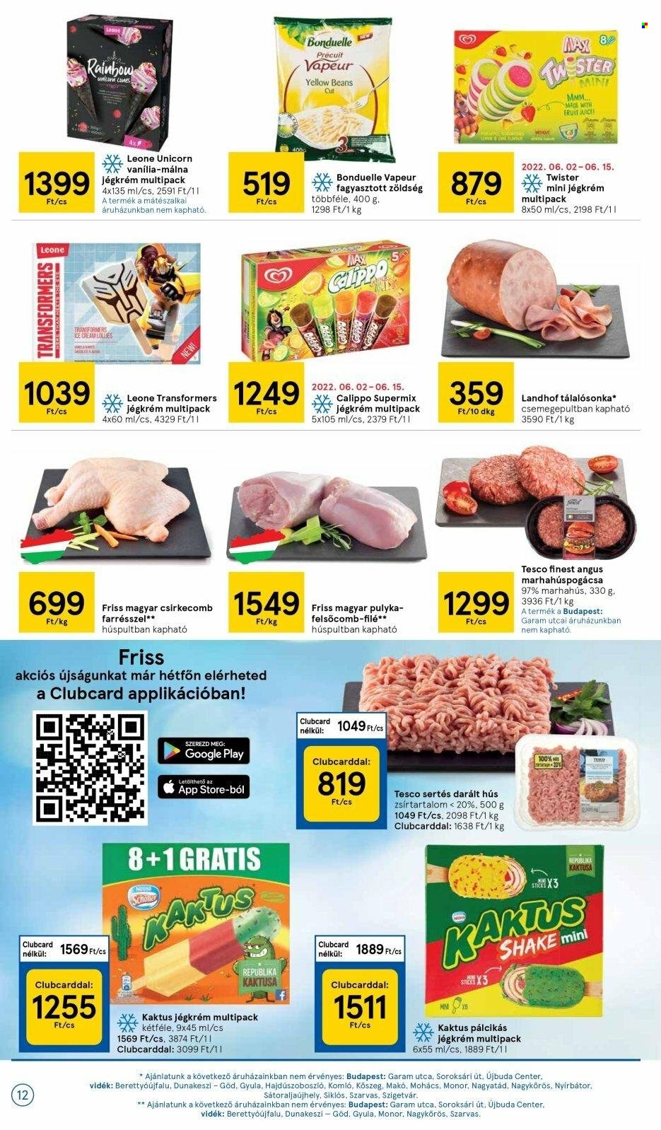 TESCO akciós újságok - 2022.06.09 - 2022.06.15. Oldal 12