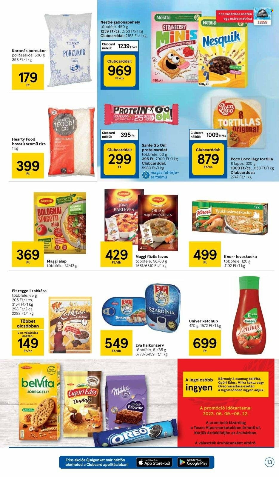 TESCO akciós újságok - 2022.06.09 - 2022.06.15. Oldal 13
