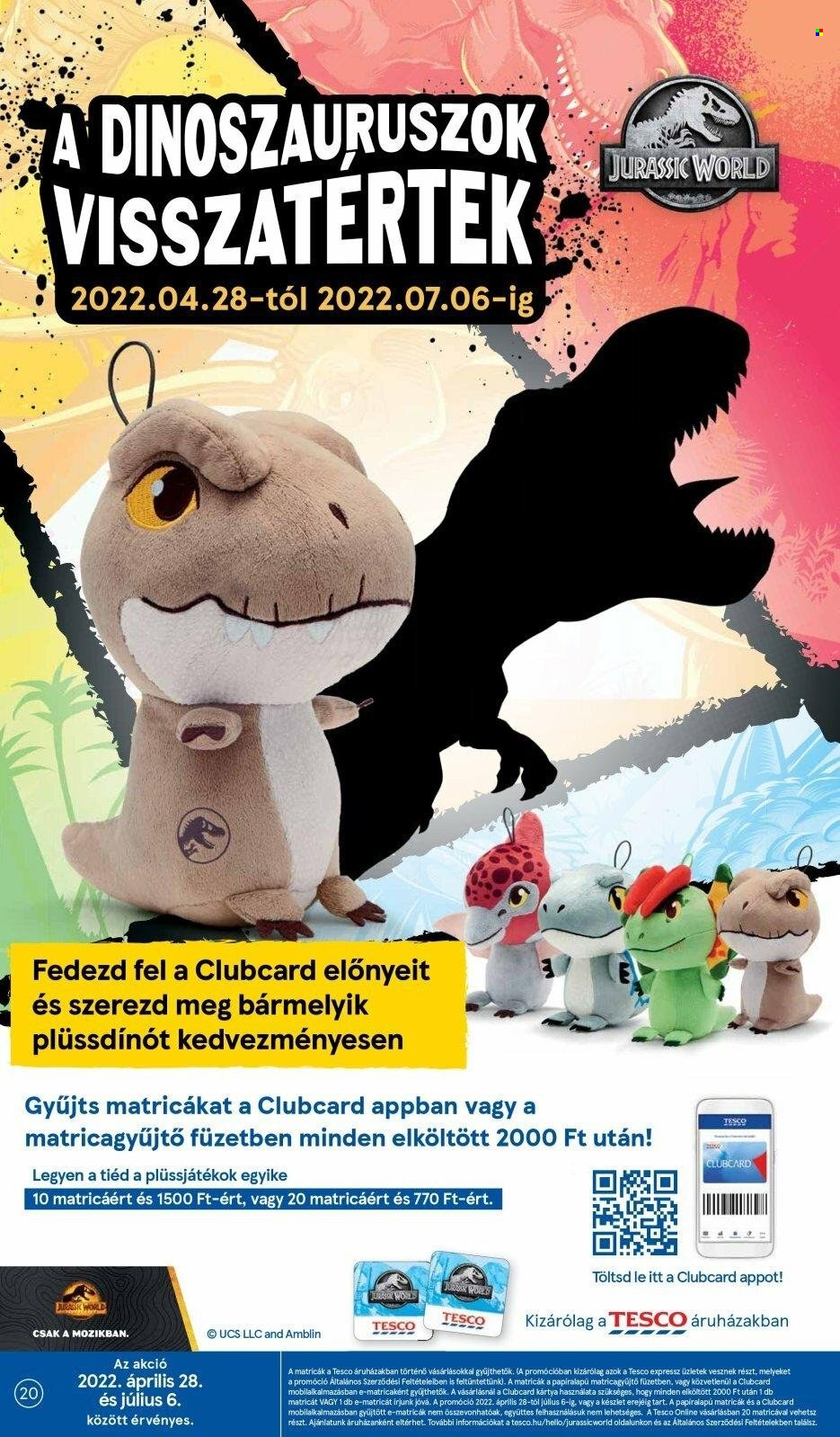 TESCO akciós újságok - 2022.06.09 - 2022.06.15. Oldal 20