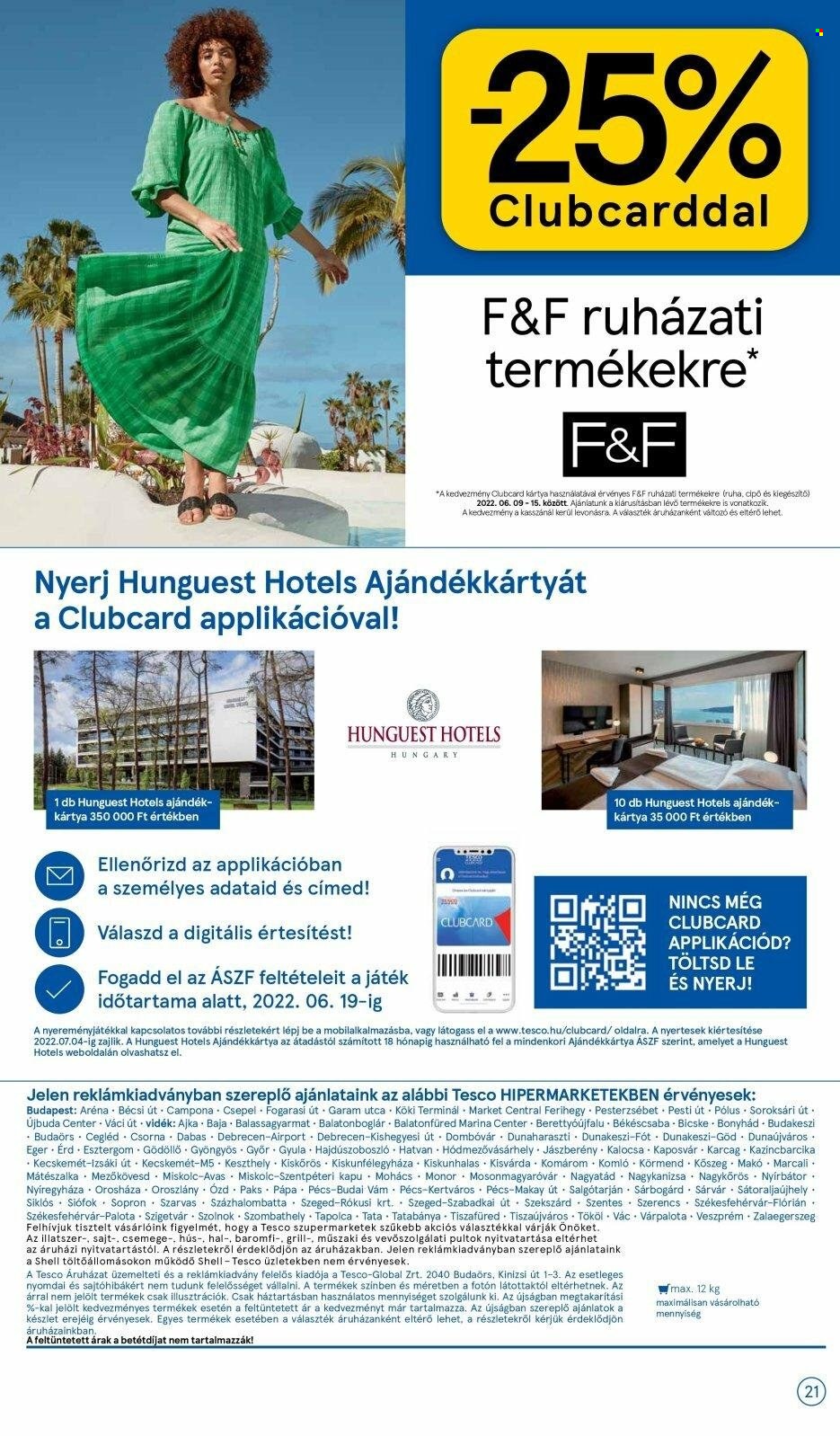TESCO akciós újságok - 2022.06.09 - 2022.06.15. Oldal 21
