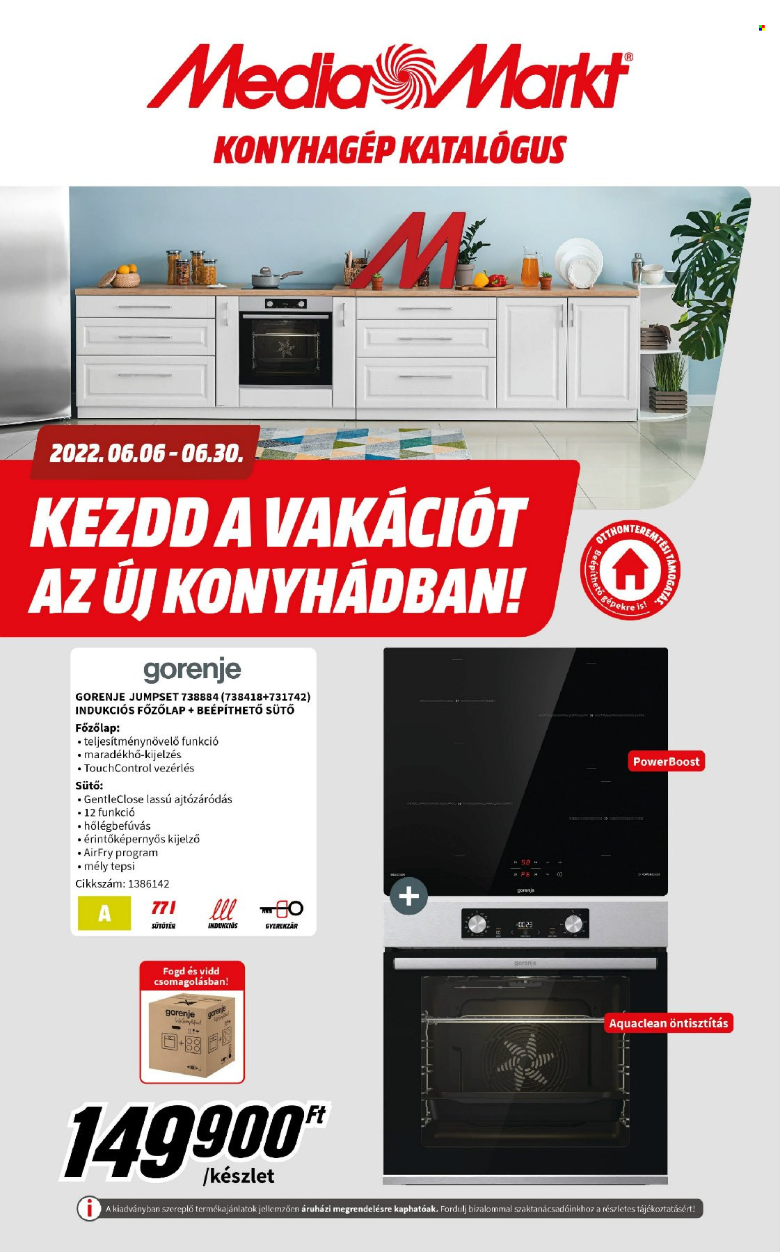 MediaMarkt akciós újságok - 2022.06.06 - 2022.06.30. Oldal 1