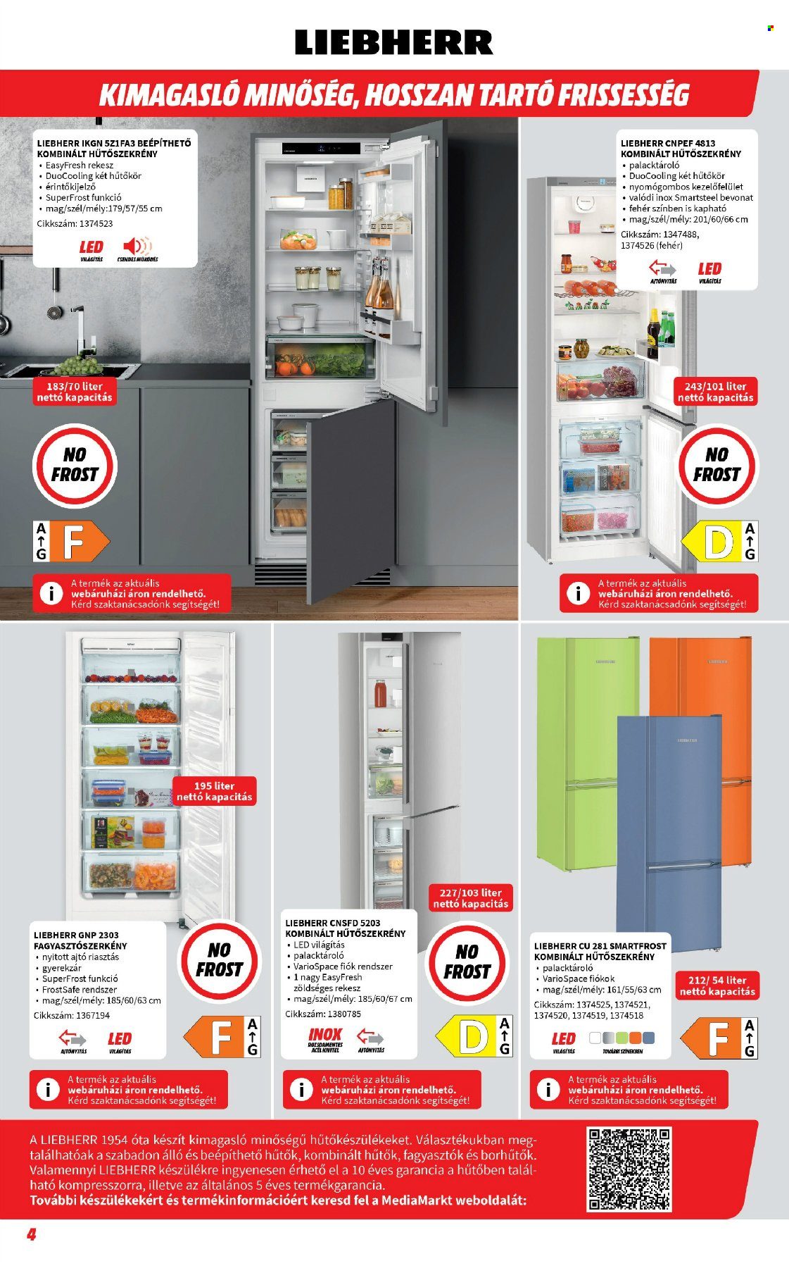 MediaMarkt akciós újságok - 2022.06.06 - 2022.06.30. Oldal 4