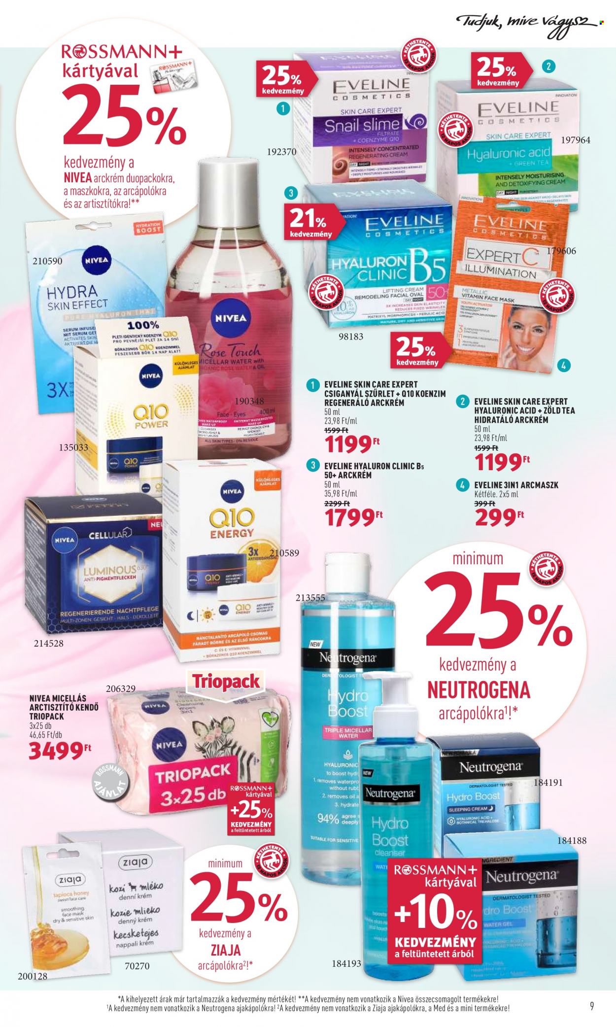 Rossmann akciós újságok - 2022.06.13 - 2022.06.24. Oldal 9