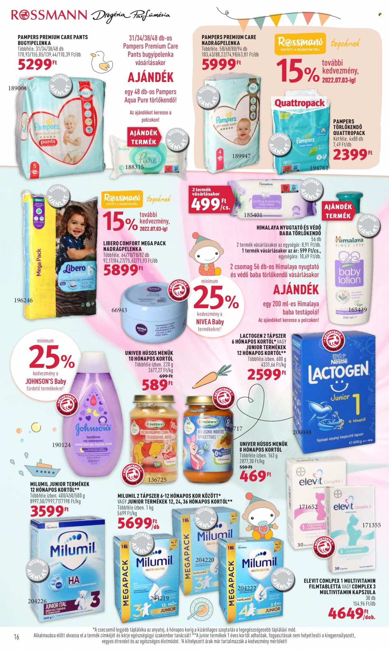 Rossmann akciós újságok - 2022.06.13 - 2022.06.24. Oldal 16