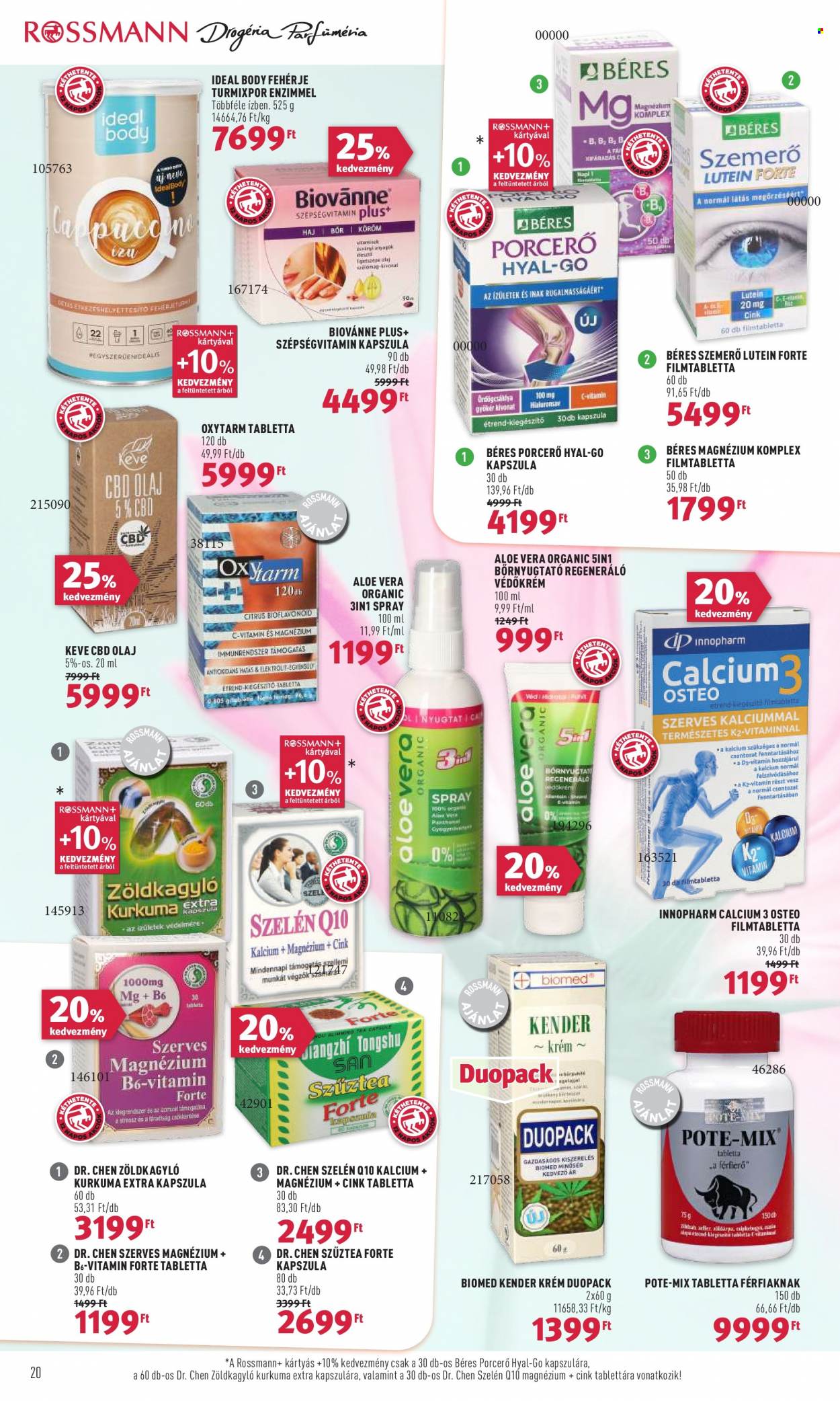 Rossmann akciós újságok - 2022.06.13 - 2022.06.24. Oldal 20