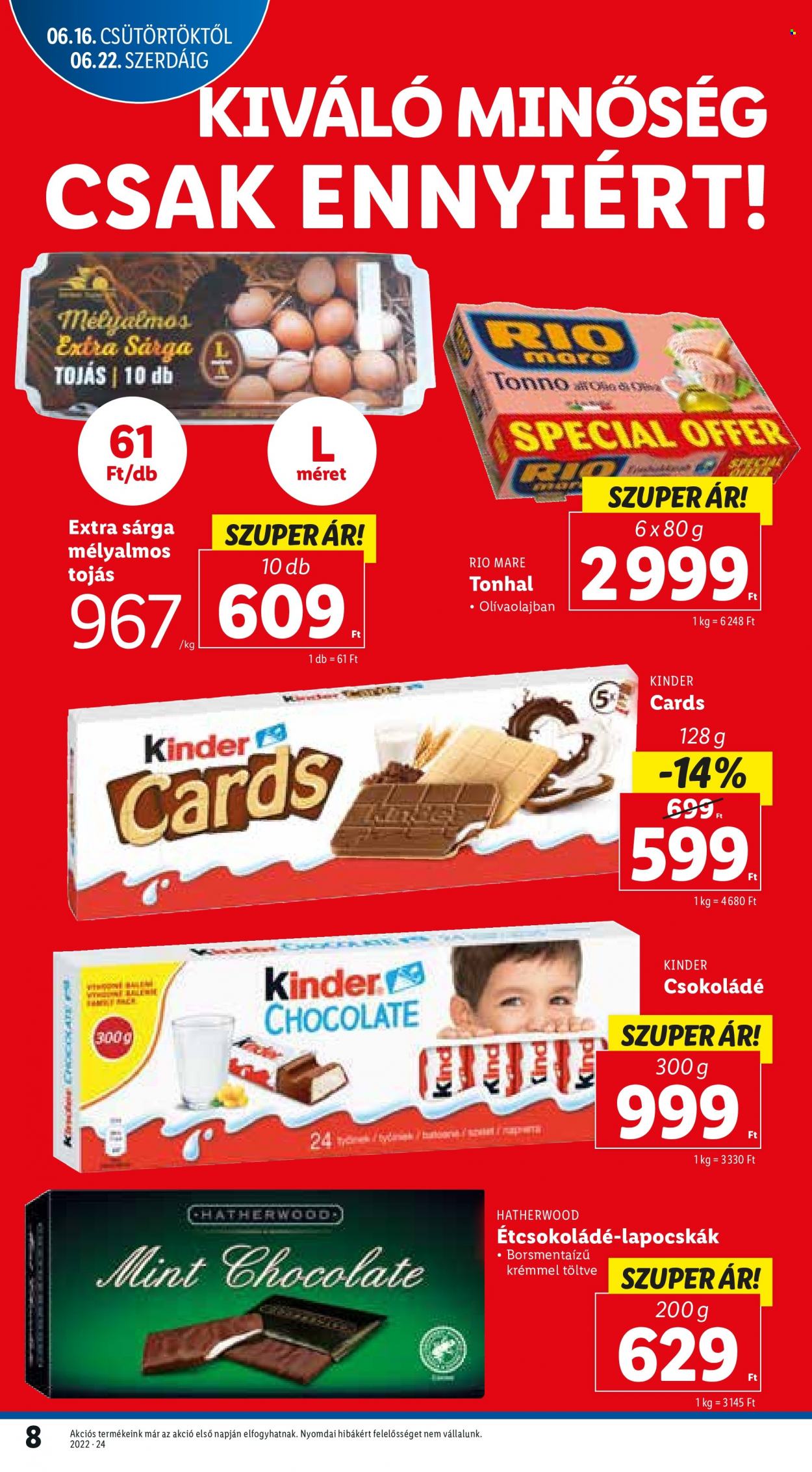 Lidl akciós újságok - 2022.06.16 - 2022.06.22. Oldal 8