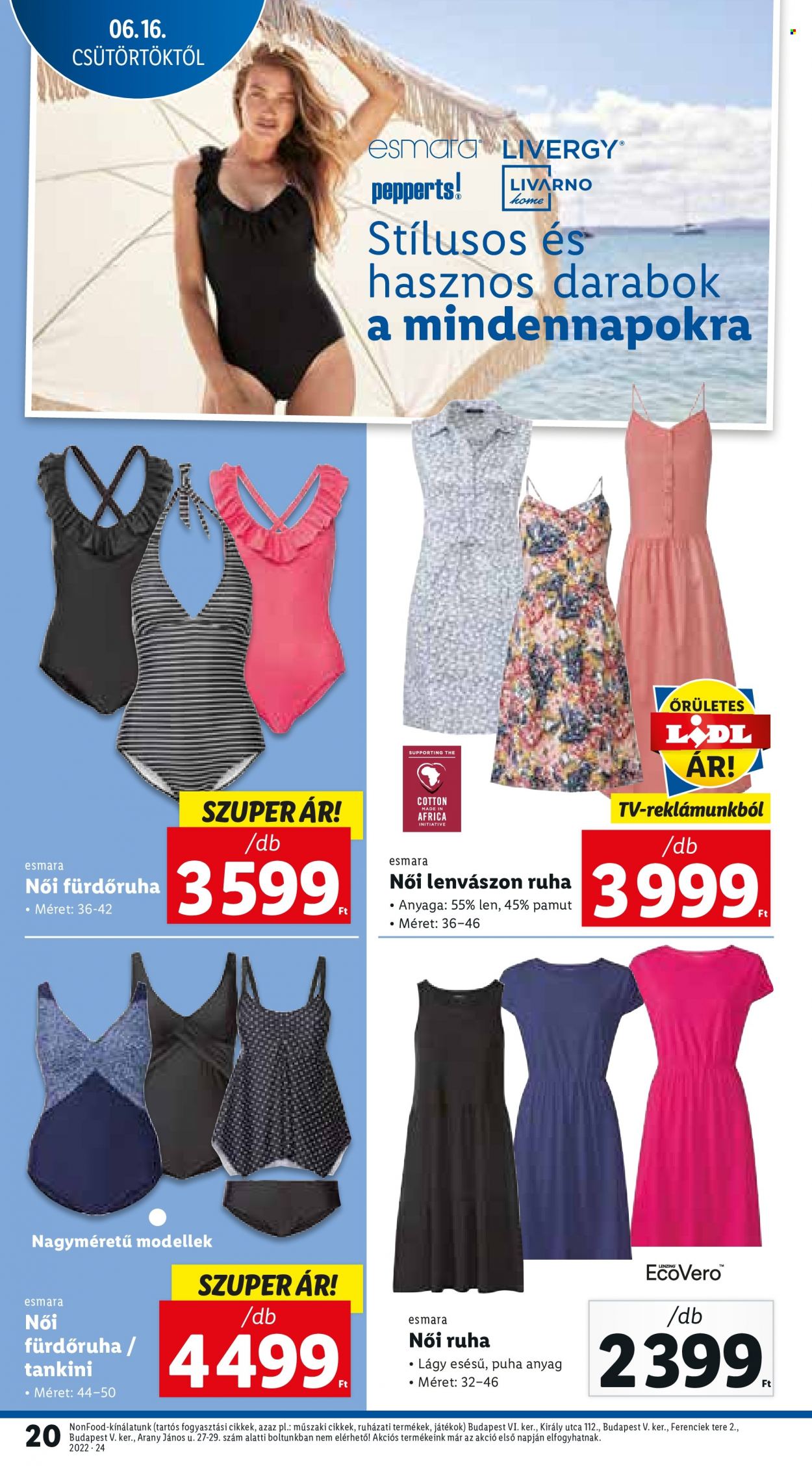 Lidl akciós újságok - 2022.06.16 - 2022.06.22. Oldal 20