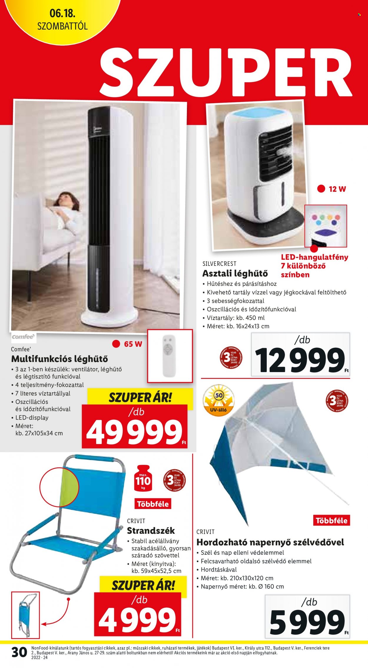 Lidl akciós újságok - 2022.06.16 - 2022.06.22. Oldal 30