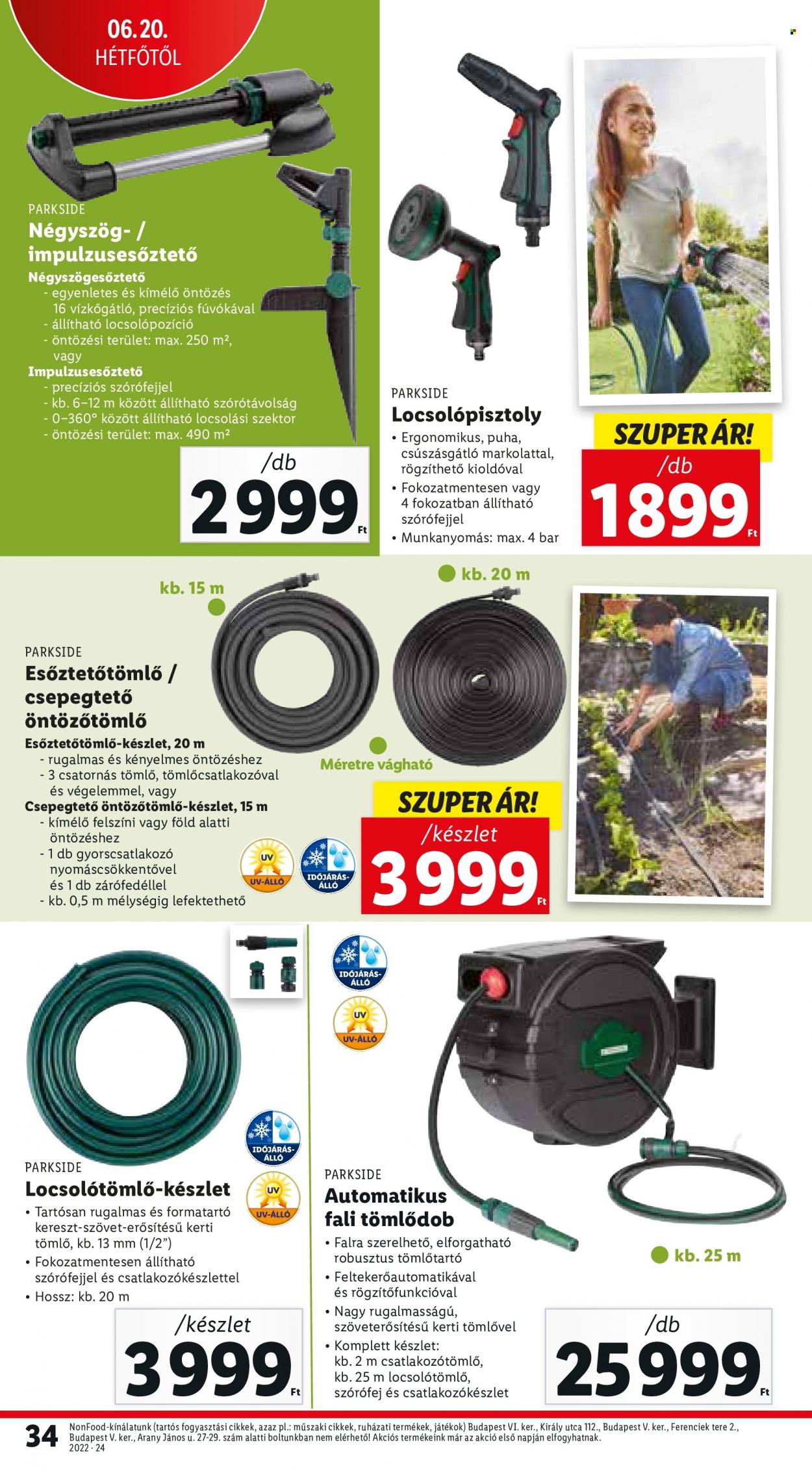 Lidl akciós újságok - 2022.06.16 - 2022.06.22. Oldal 34