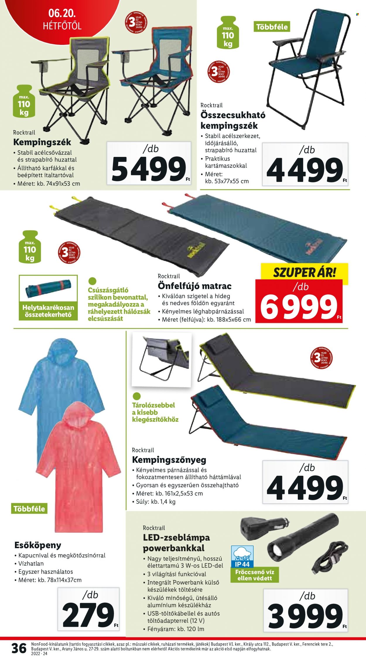 Lidl akciós újságok - 2022.06.16 - 2022.06.22. Oldal 36