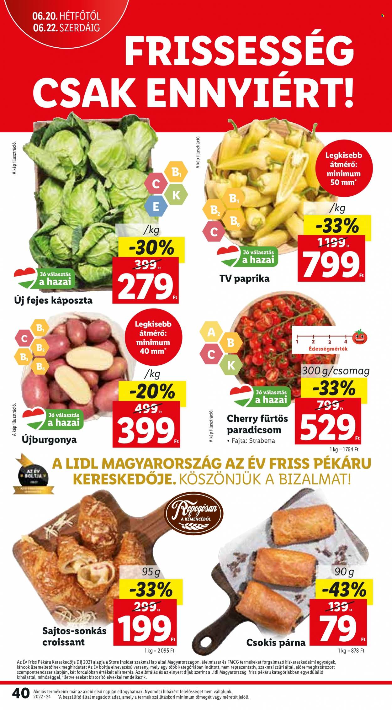 Lidl akciós újságok - 2022.06.16 - 2022.06.22. Oldal 40