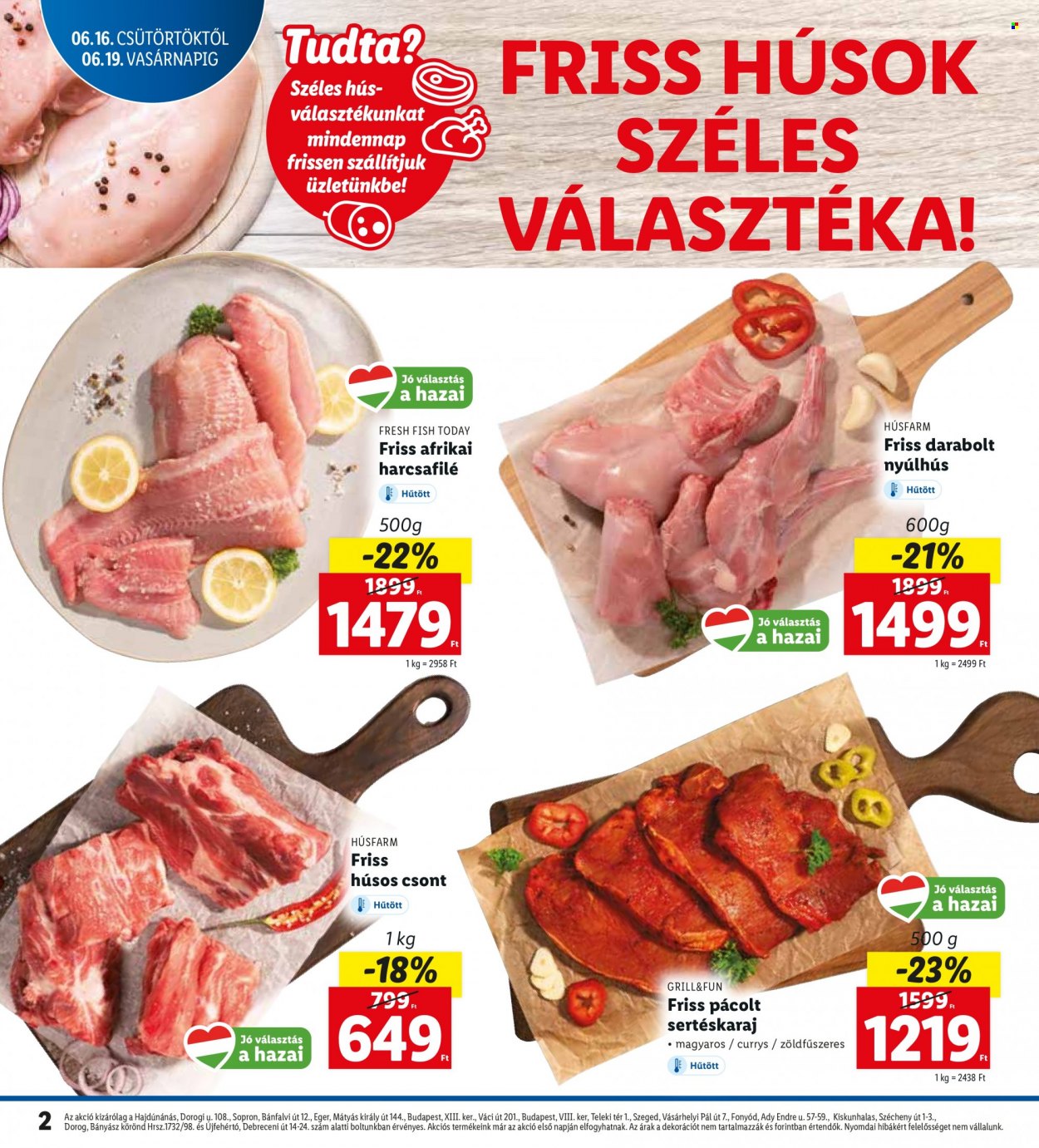 Lidl akciós újságok - 2022.06.16 - 2022.06.19. Oldal 2