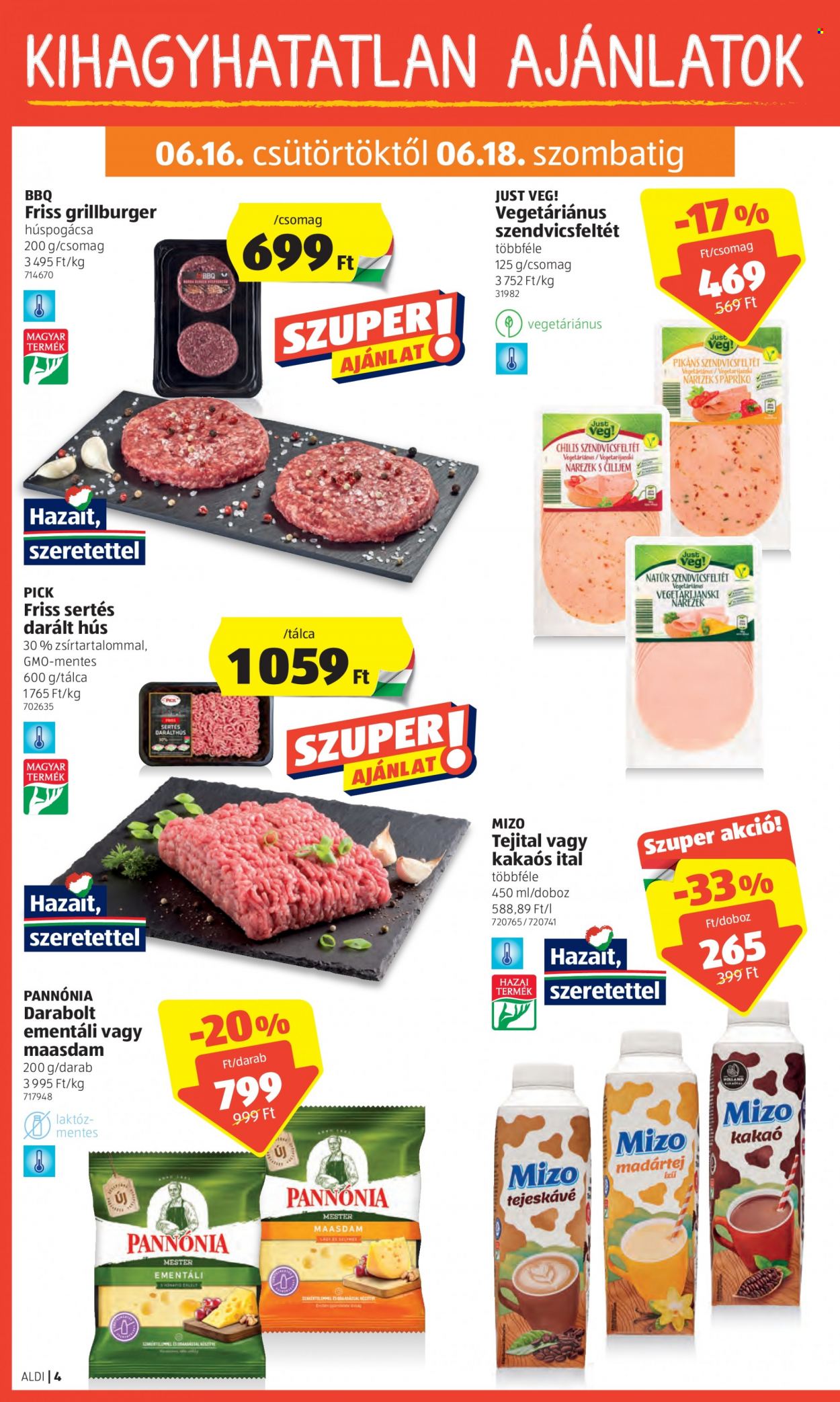 Aldi akciós újságok - 2022.06.16 - 2022.06.22. Oldal 4