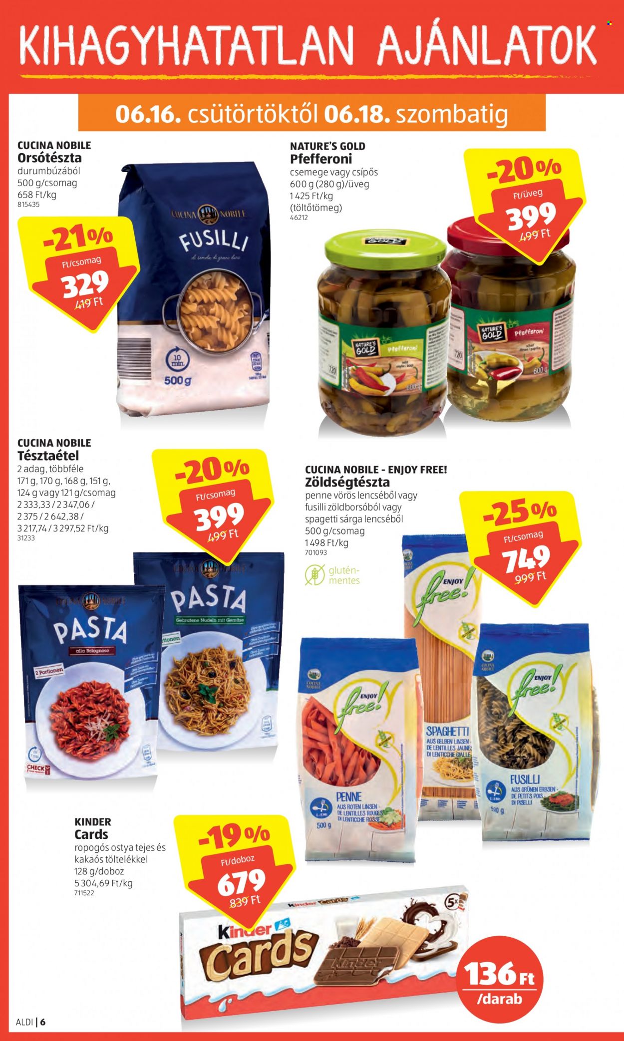 Aldi akciós újságok - 2022.06.16 - 2022.06.22. Oldal 6