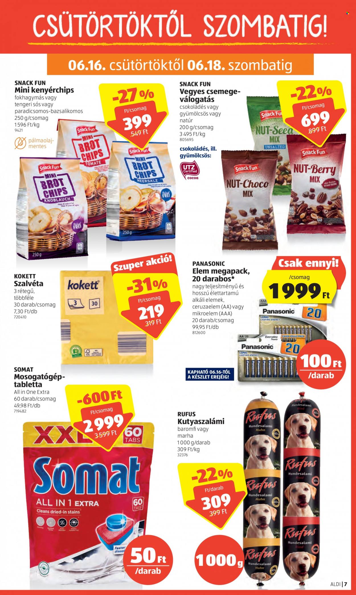 Aldi akciós újságok - 2022.06.16 - 2022.06.22. Oldal 7