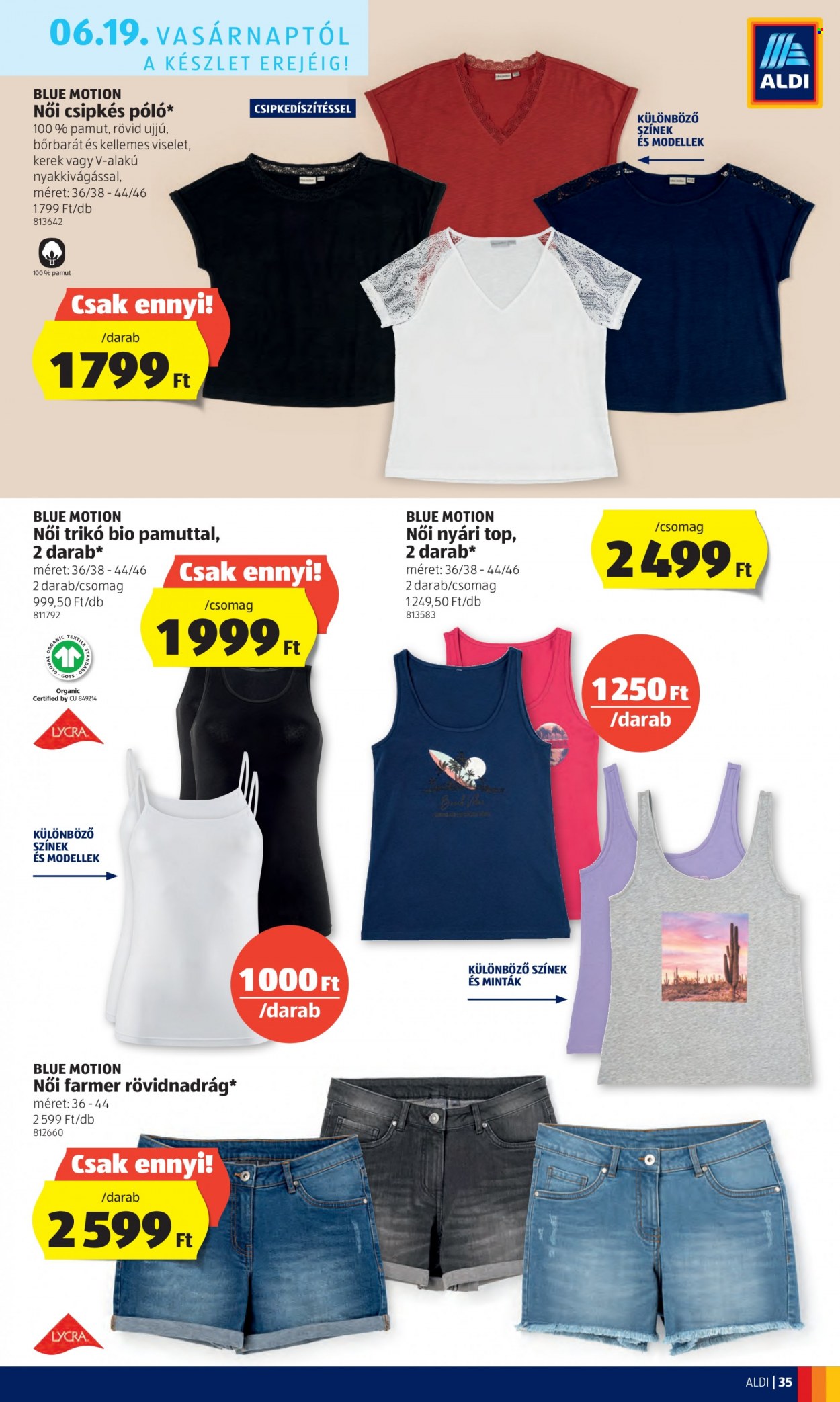 Aldi akciós újságok - 2022.06.16 - 2022.06.22. Oldal 35