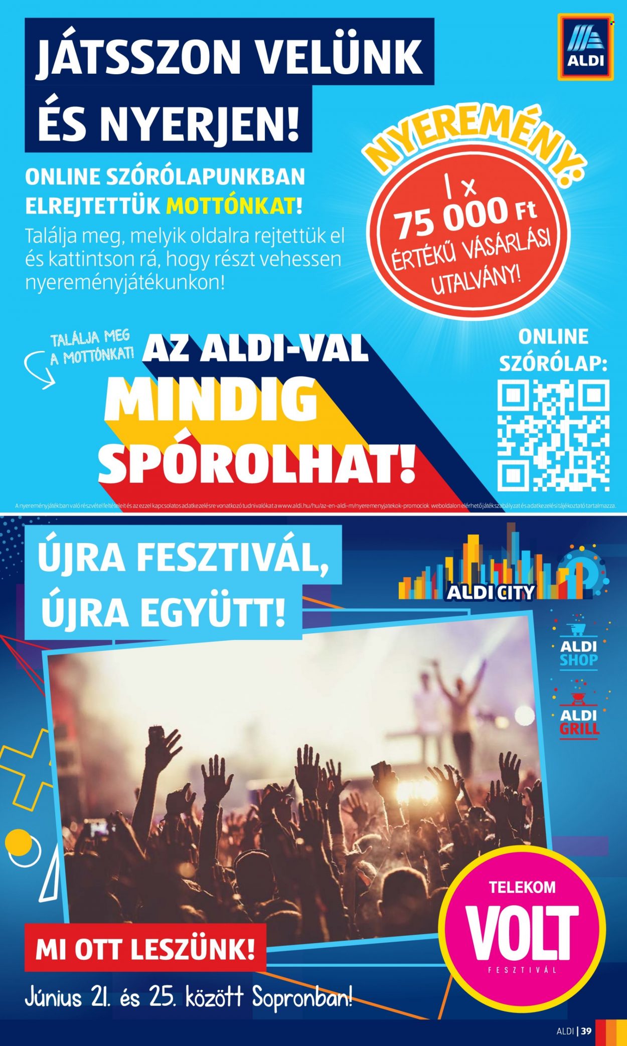 Aldi akciós újságok - 2022.06.16 - 2022.06.22. Oldal 39