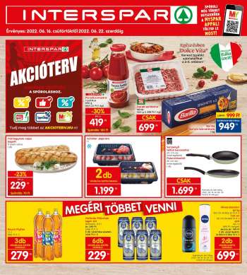 Újság INTERSPAR - 2022.06.16 - 2022.06.22.