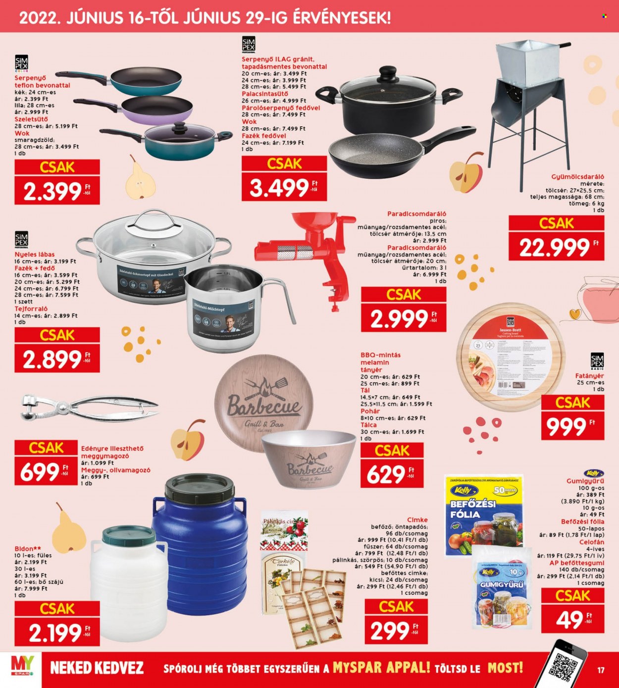 INTERSPAR akciós újságok - 2022.06.16 - 2022.06.22. Oldal 23