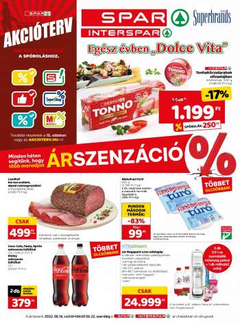 Újság SPAR - 2022.06.16 - 2022.06.22.