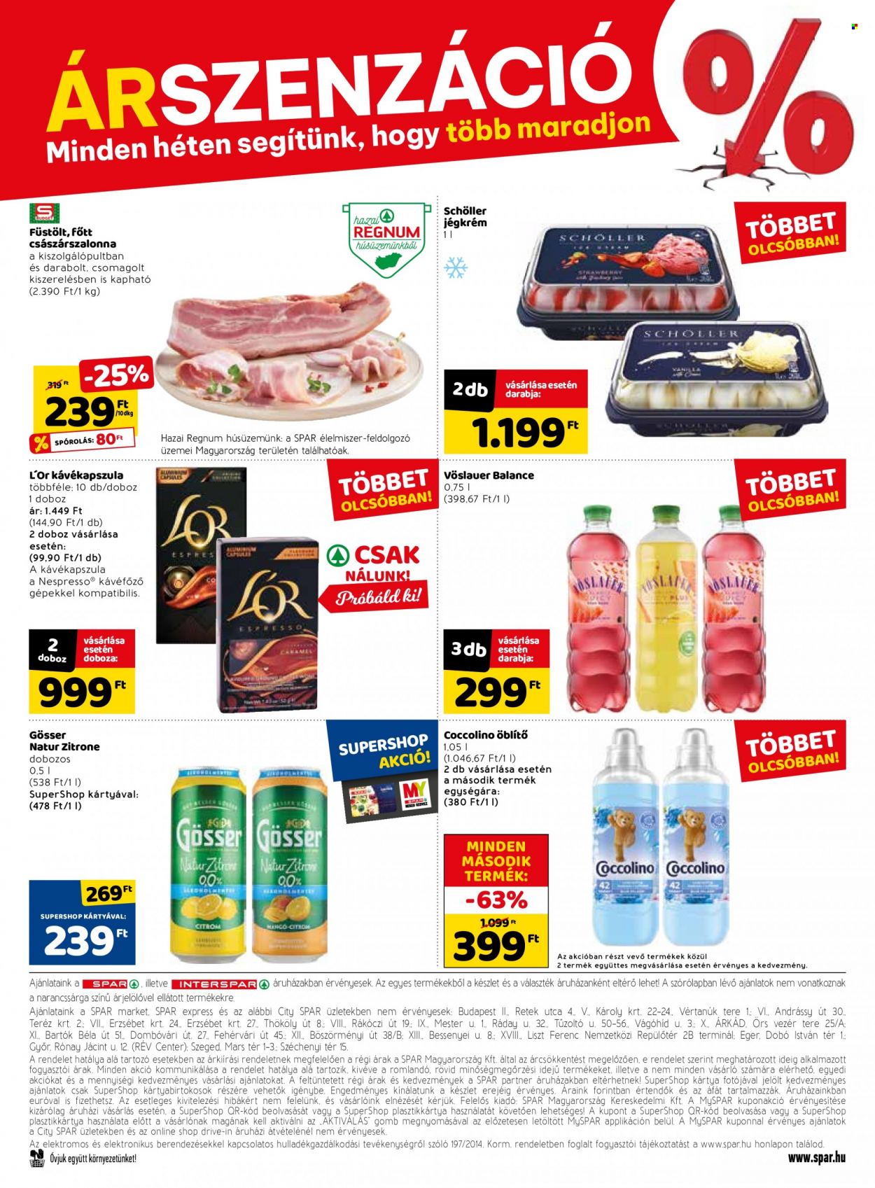 SPAR akciós újságok - 2022.06.16 - 2022.06.22. Oldal 32
