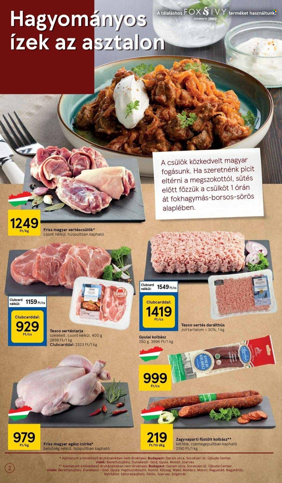 TESCO akciós újságok - 2022.06.16 - 2022.06.22. Oldal 2