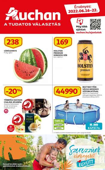 Újság Auchan - 2022.06.16 - 2022.06.22.