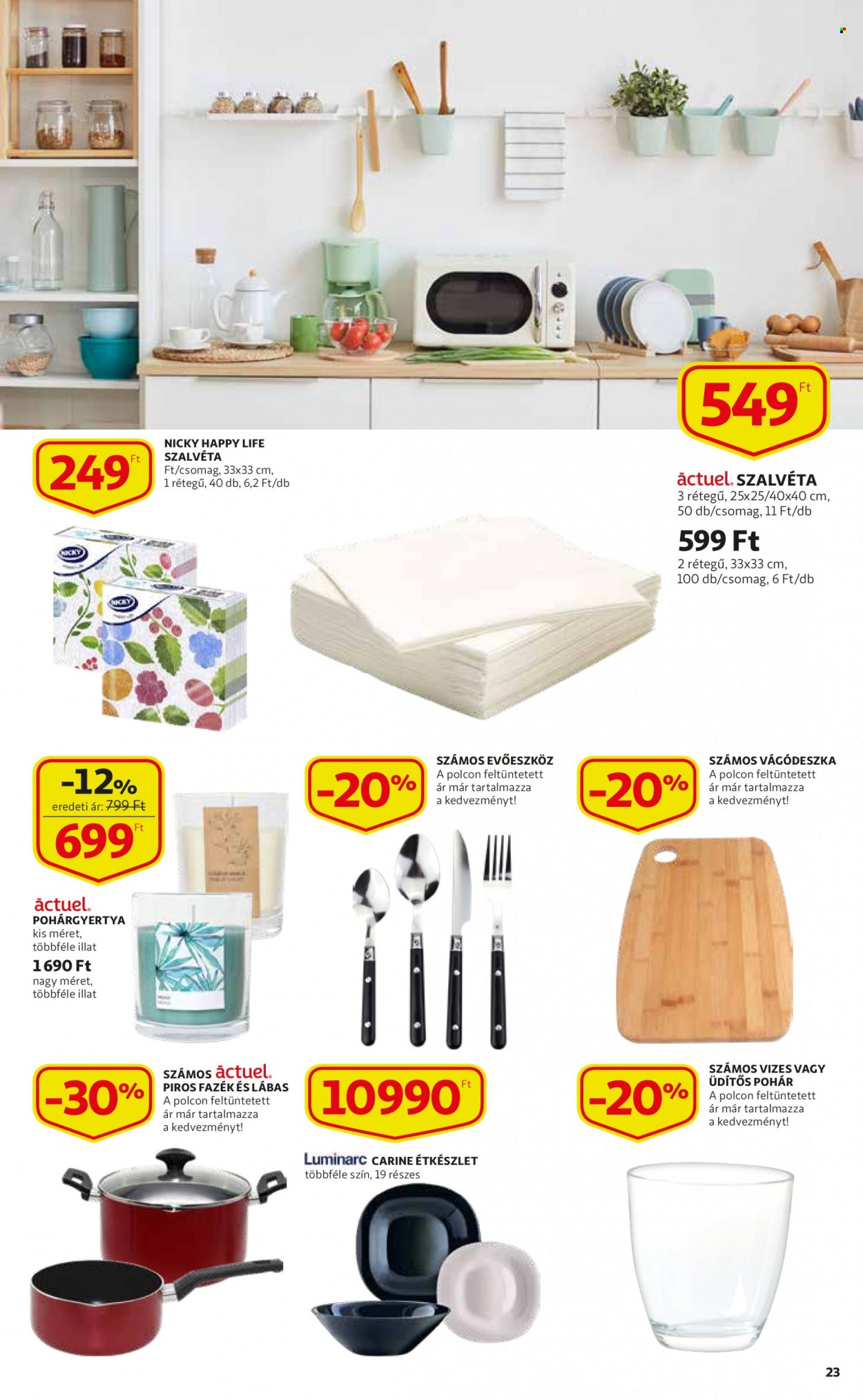 Auchan akciós újságok - 2022.06.16 - 2022.06.22. Oldal 23