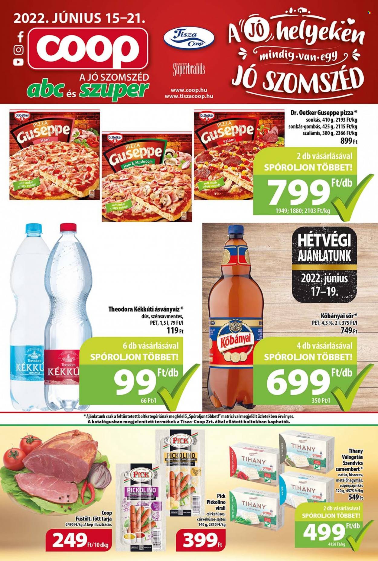 Coop akciós újságok - 2022.06.15 - 2022.06.21. Oldal 1
