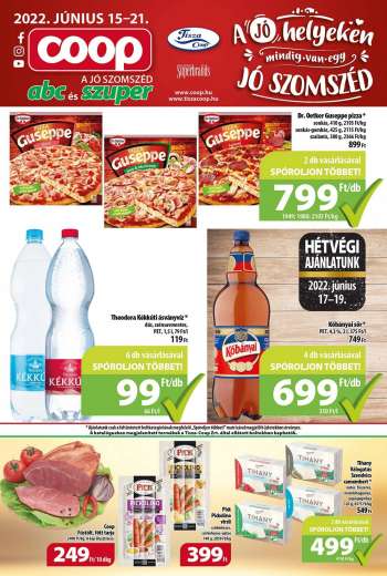 Újság Coop - 2022.06.15 - 2022.06.21.