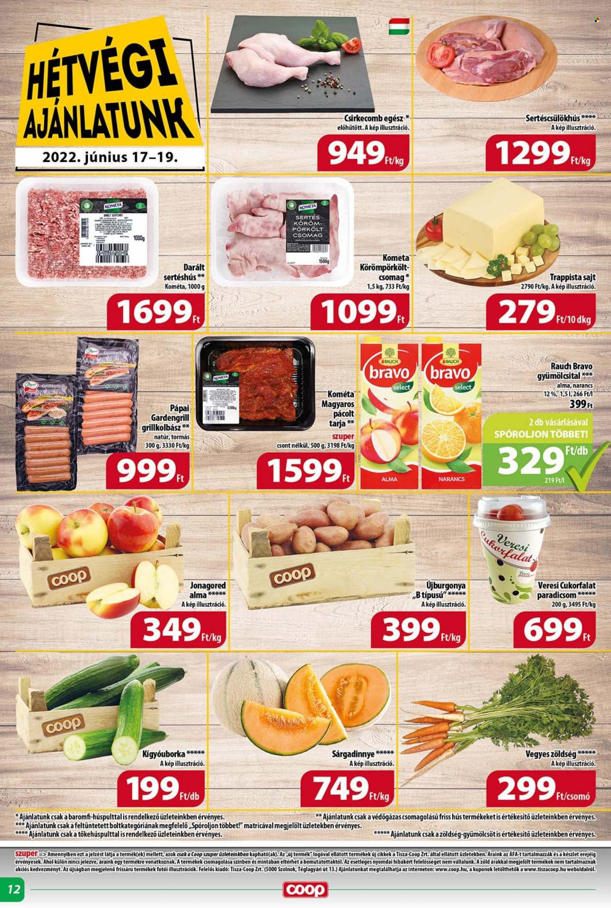 Coop akciós újságok - 2022.06.15 - 2022.06.21. Oldal 12