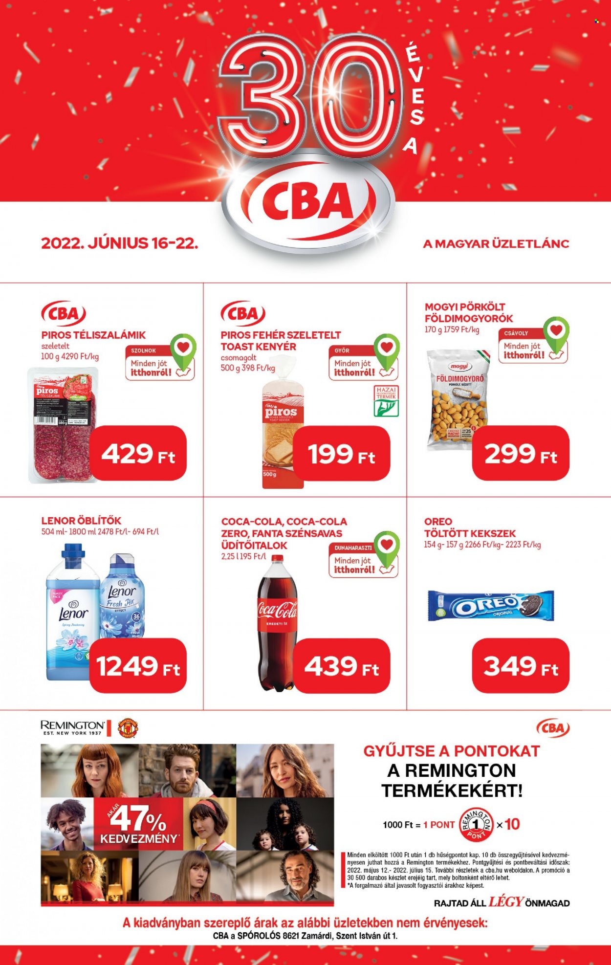 CBA akciós újságok - 2022.06.16 - 2022.06.22. Oldal 1