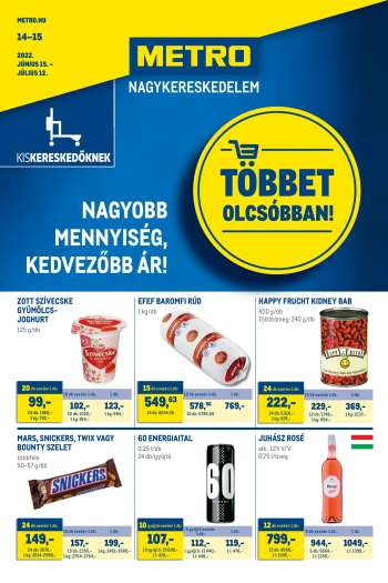 Újság Metro - 2022.06.15 - 2022.07.12.