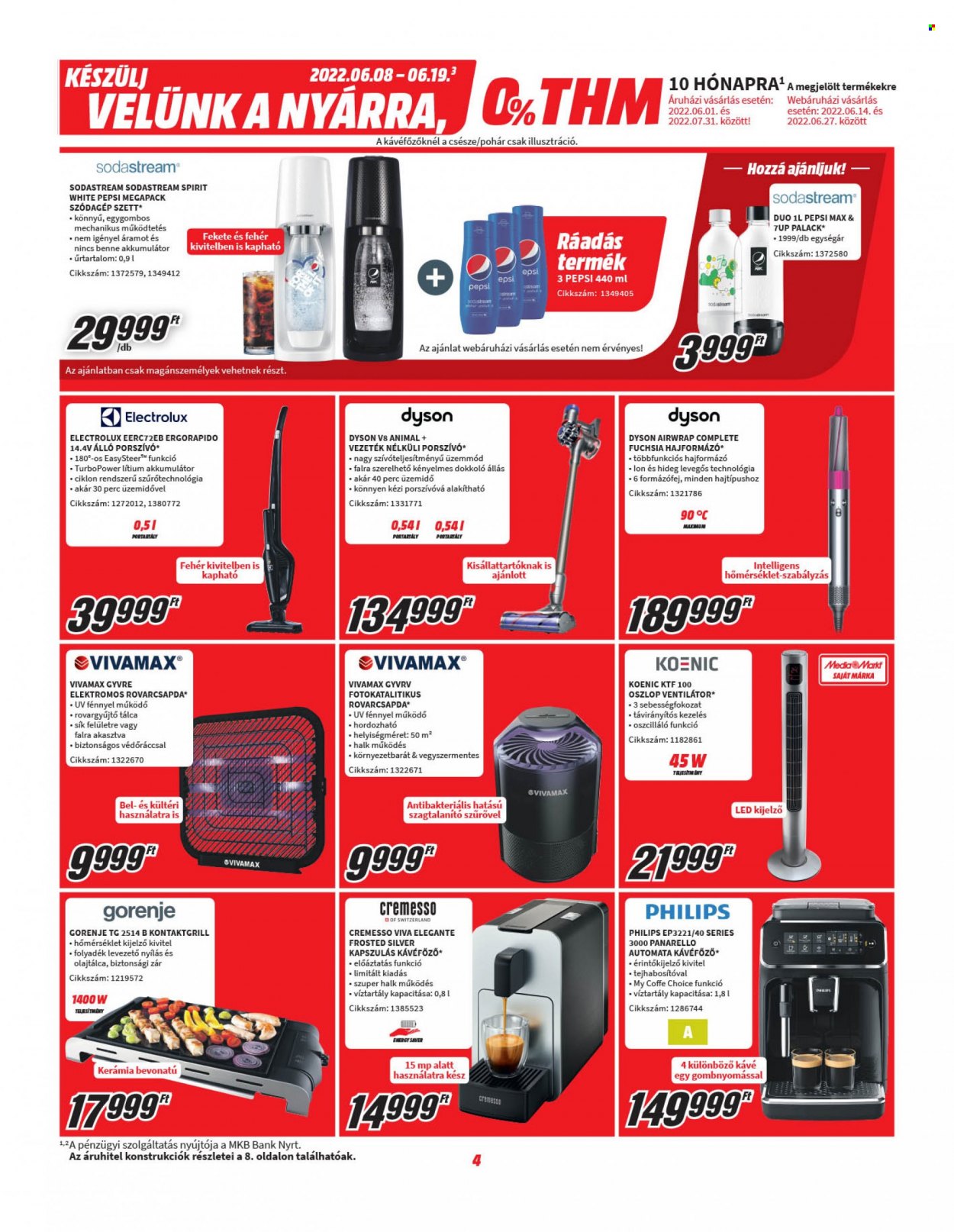 MediaMarkt akciós újságok - 2022.06.08 - 2022.06.19. Oldal 4