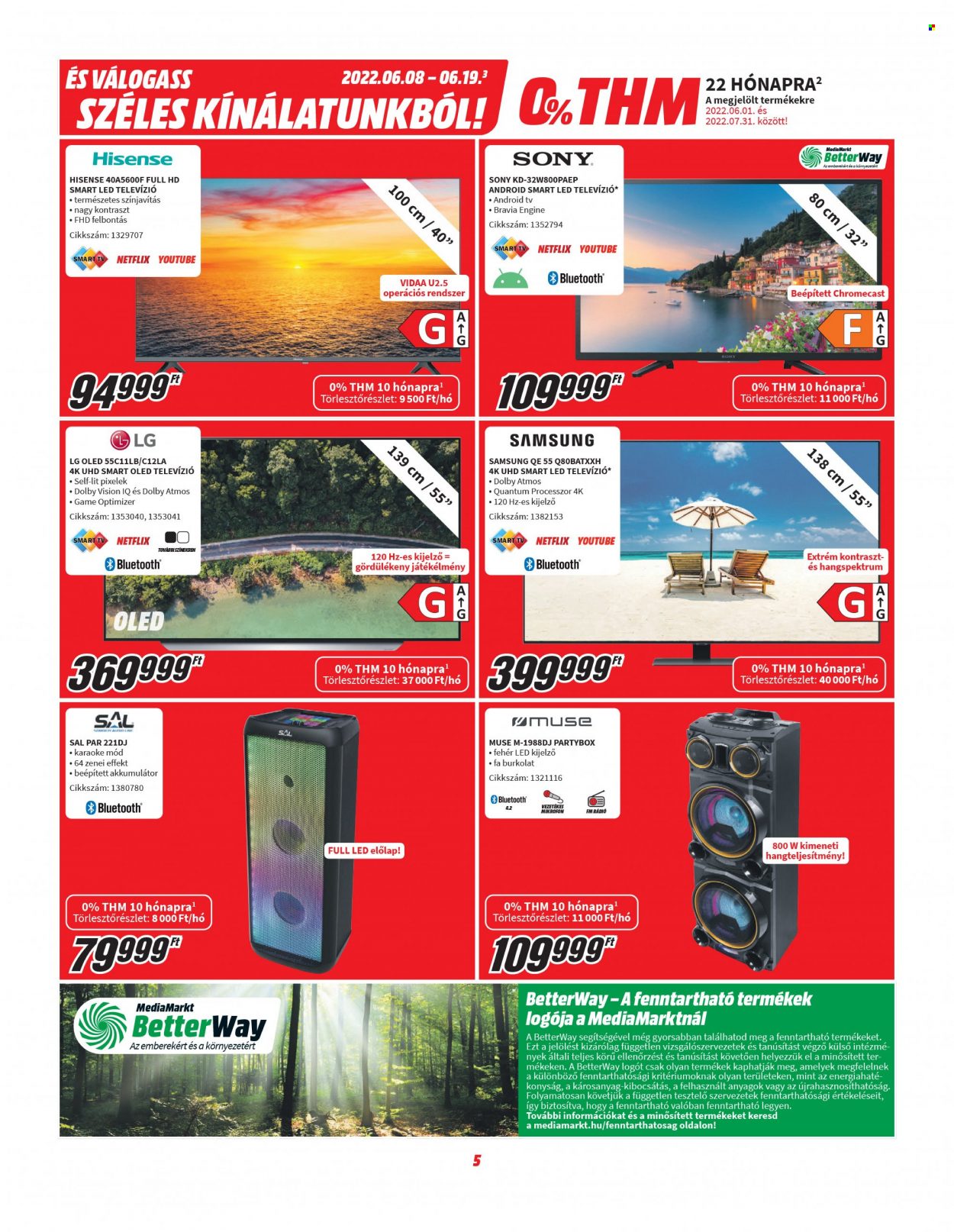 MediaMarkt akciós újságok - 2022.06.08 - 2022.06.19. Oldal 5