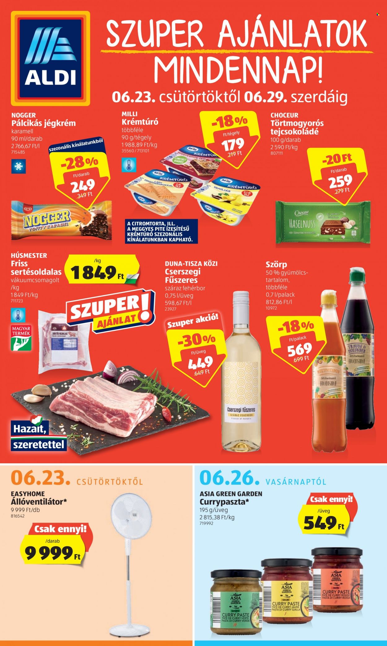 Aldi akciós újságok - 2022.06.23 - 2022.06.29. Oldal 1