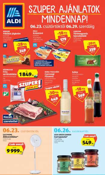 Újság Aldi - 2022.06.23 - 2022.06.29.