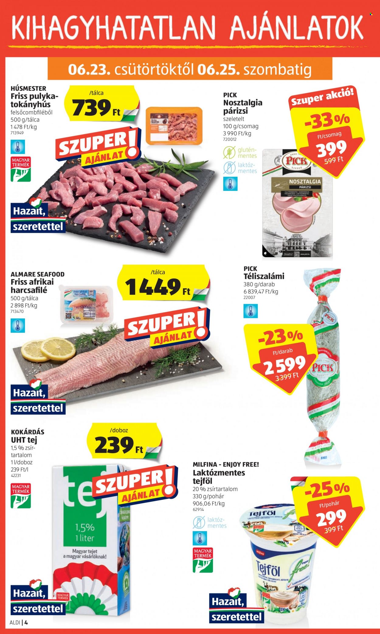 Aldi akciós újságok - 2022.06.23 - 2022.06.29. Oldal 4