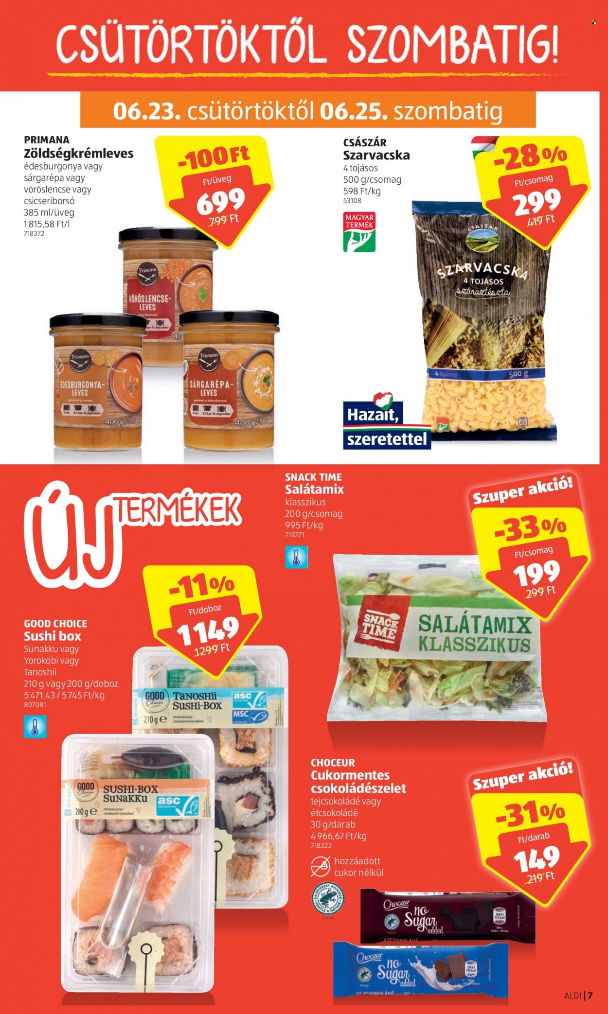 Aldi akciós újságok - 2022.06.23 - 2022.06.29. Oldal 7