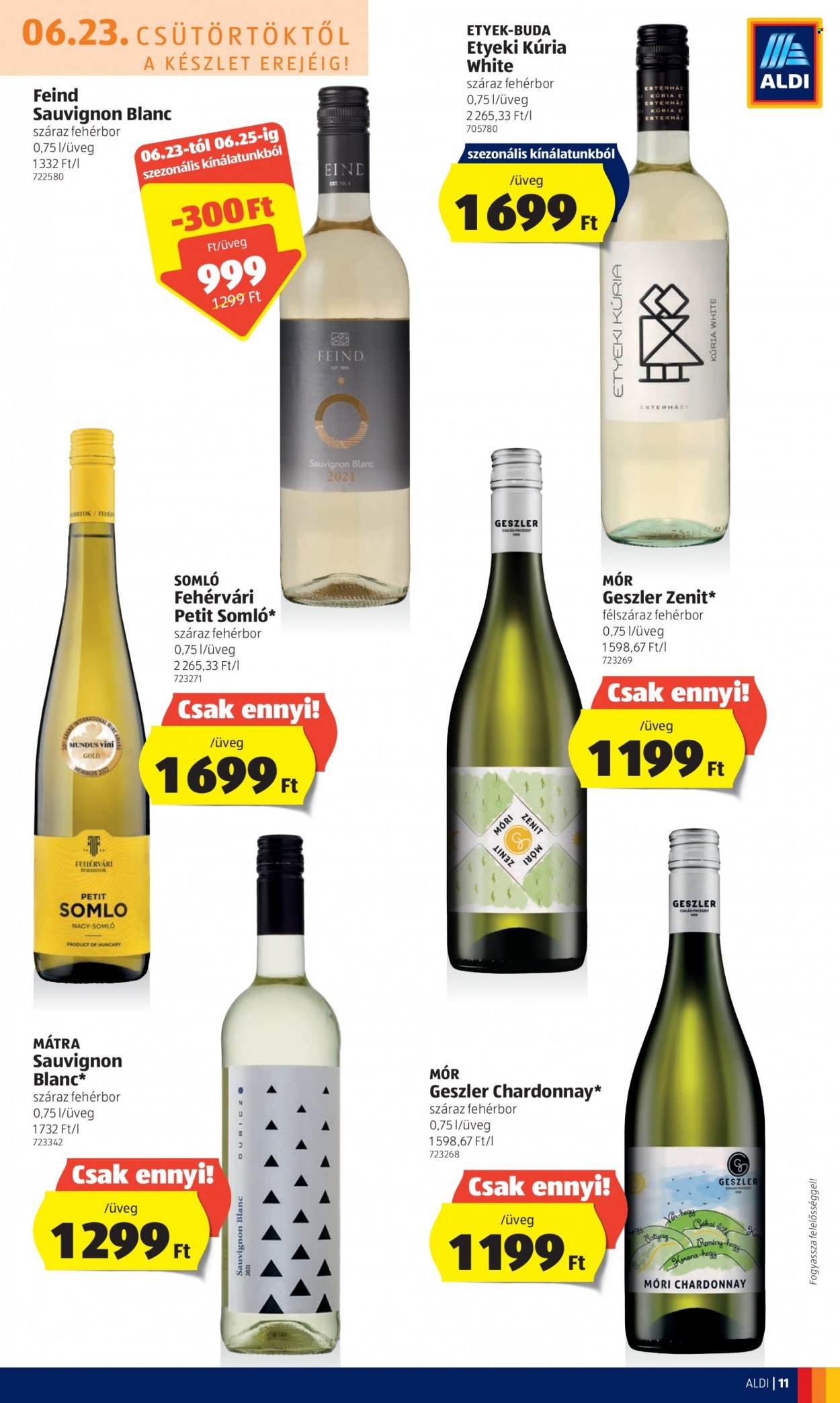Aldi akciós újságok - 2022.06.23 - 2022.06.29. Oldal 11