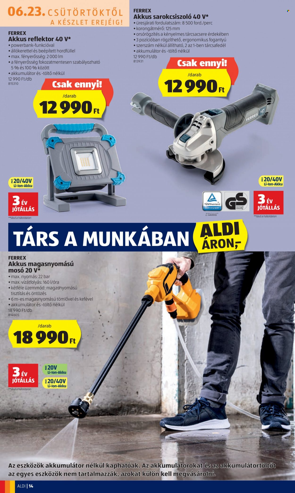 Aldi akciós újságok - 2022.06.23 - 2022.06.29. Oldal 14