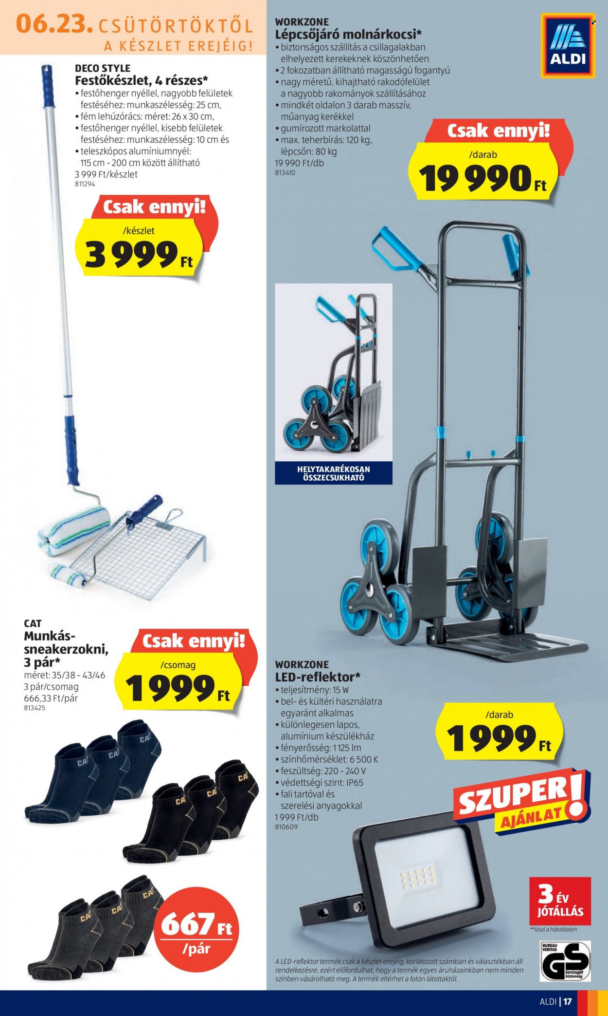 Aldi akciós újságok - 2022.06.23 - 2022.06.29. Oldal 17