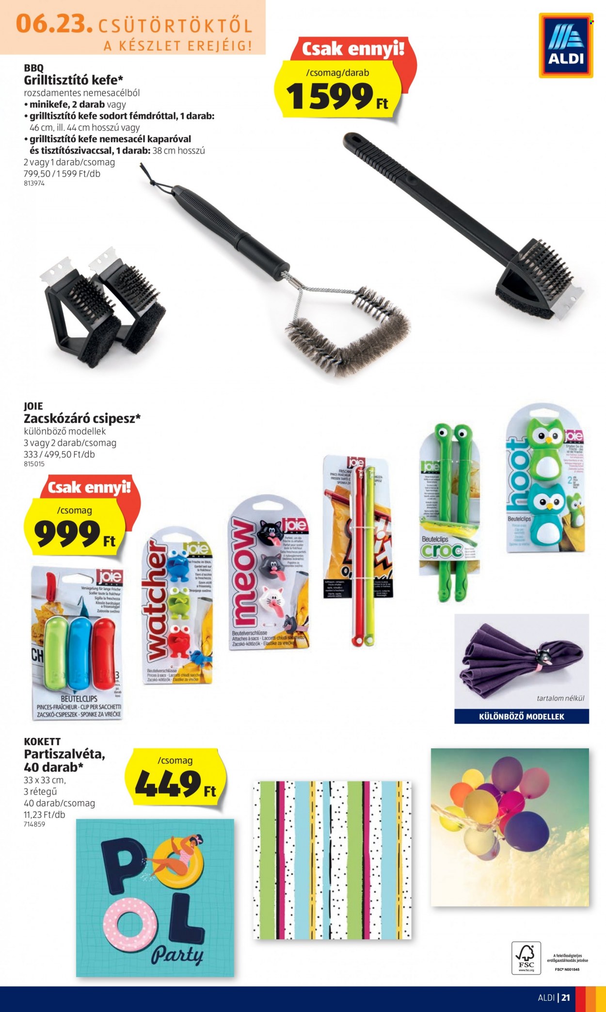 Aldi akciós újságok - 2022.06.23 - 2022.06.29. Oldal 21
