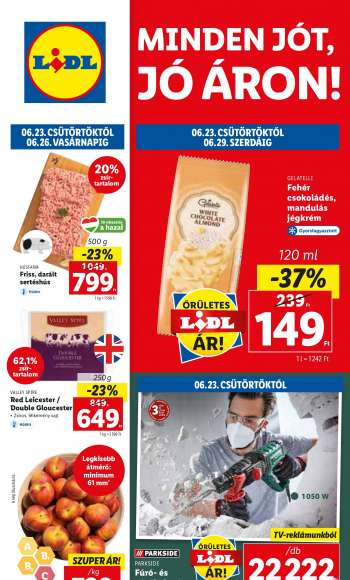 Újság Lidl - 2022.06.23 - 2022.06.29.