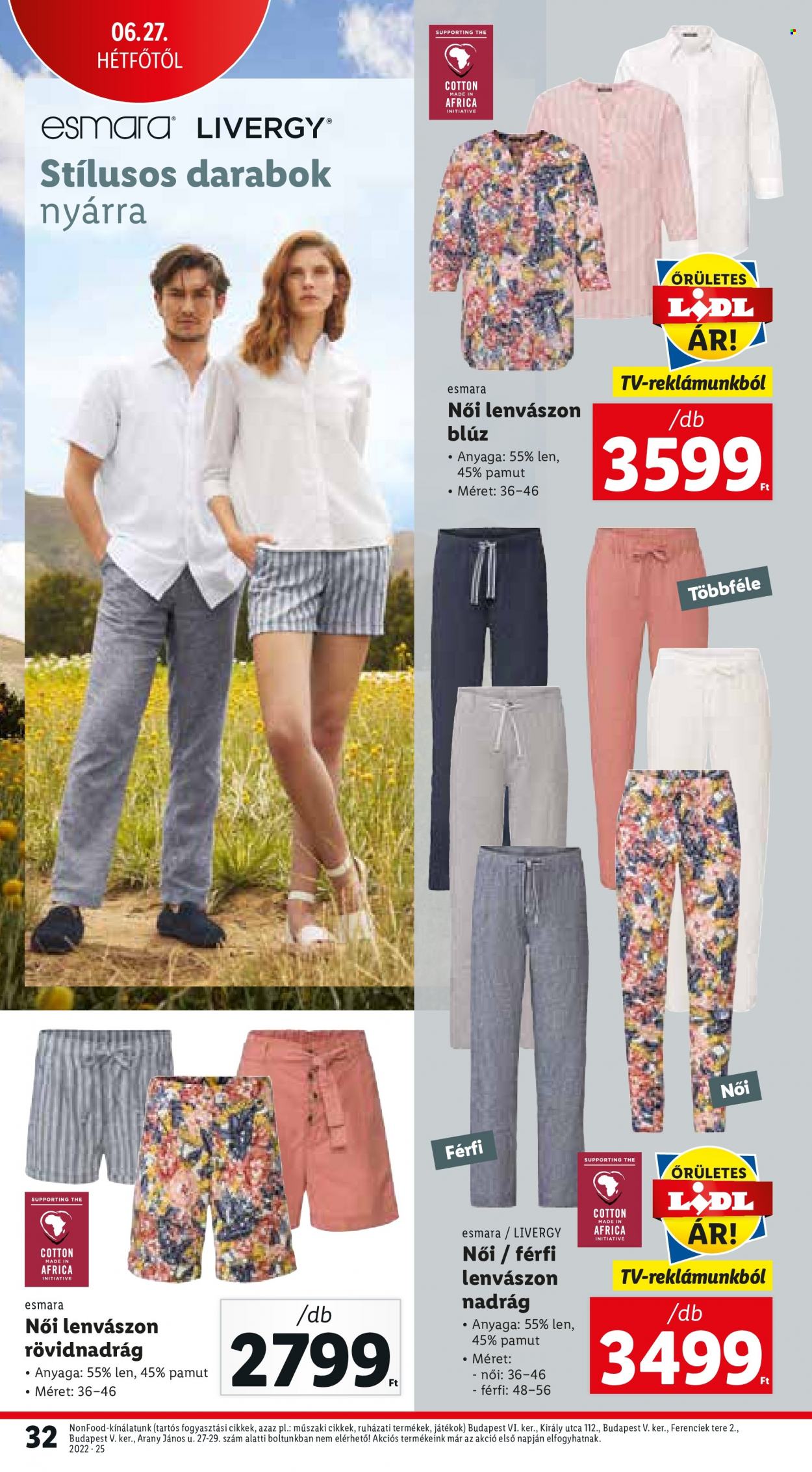 Lidl akciós újságok - 2022.06.23 - 2022.06.29. Oldal 32